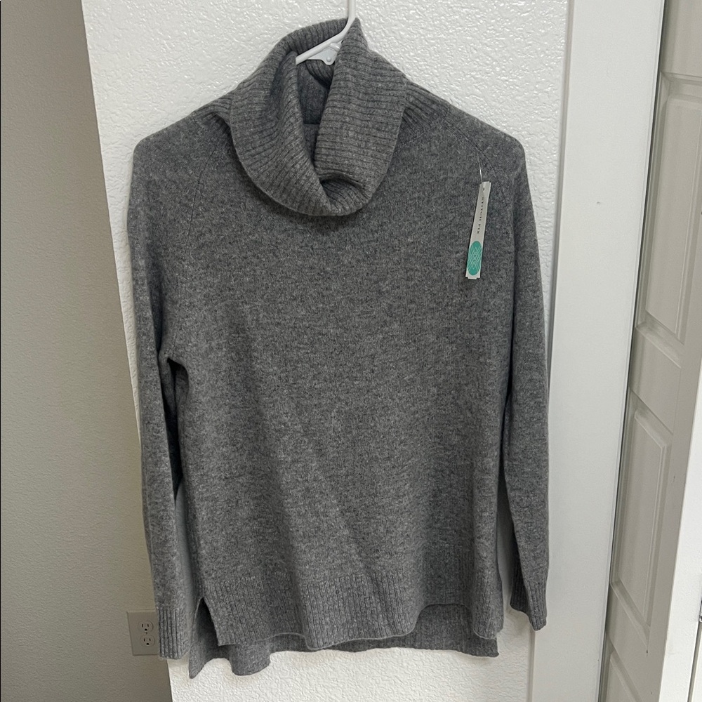 41 Hawthorn Charcoal Cowl Neck Sweater